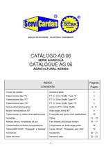 Catálogo de Transmisiones agrícolas